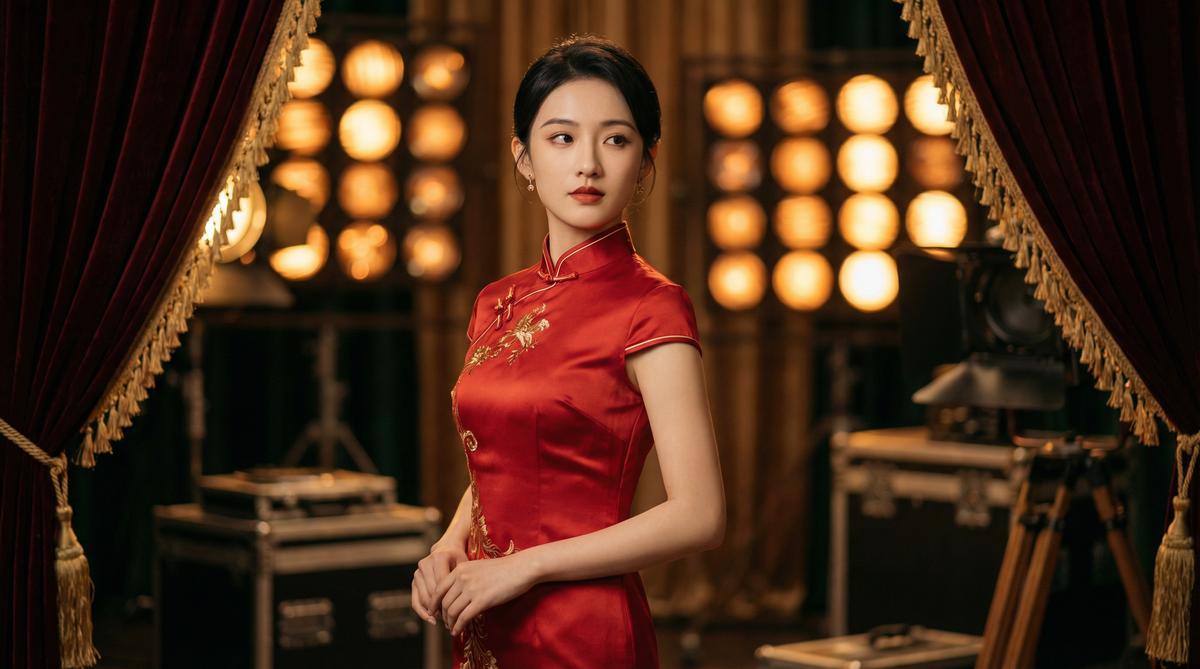 小马拉大车旗袍写真视频